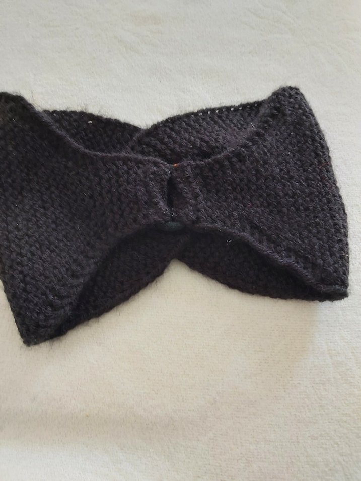 el örgüsü rokoko işlemeli Saç bandı - Görsel 3