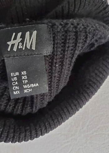 Erkek Siyah Boğazlı Yün Triko - Görsel 4