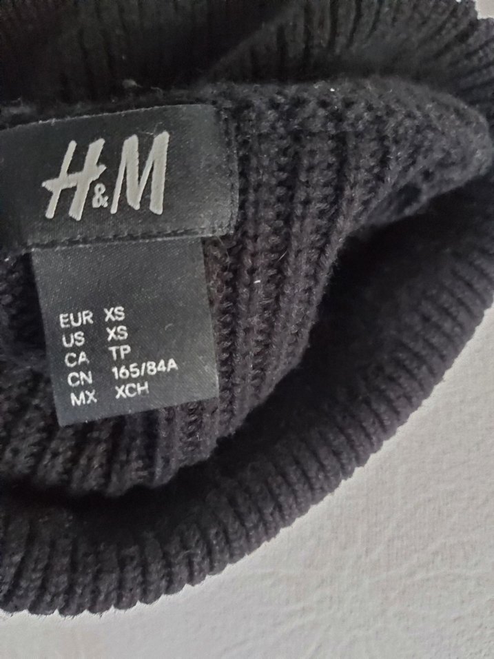 Erkek Siyah Boğazlı Yün Triko - Görsel 4