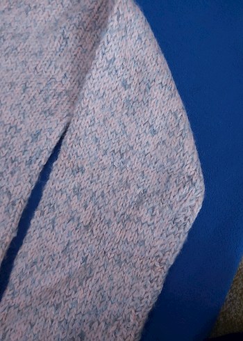 Pembe Örgü Salaş Kadın Kazak - Görsel 5