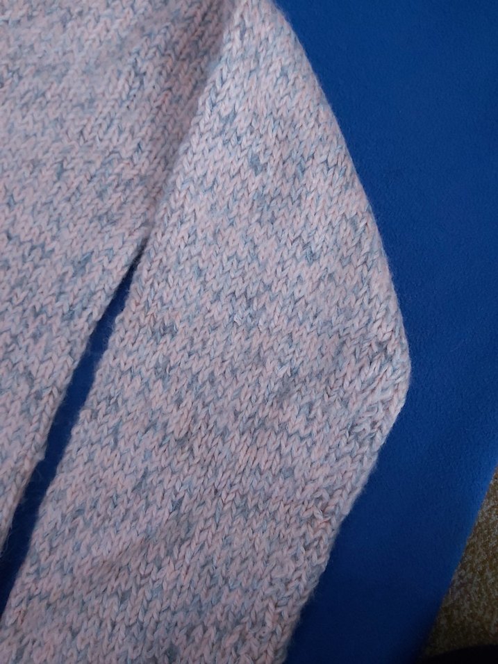 Pembe Örgü Salaş Kadın Kazak - Görsel 5