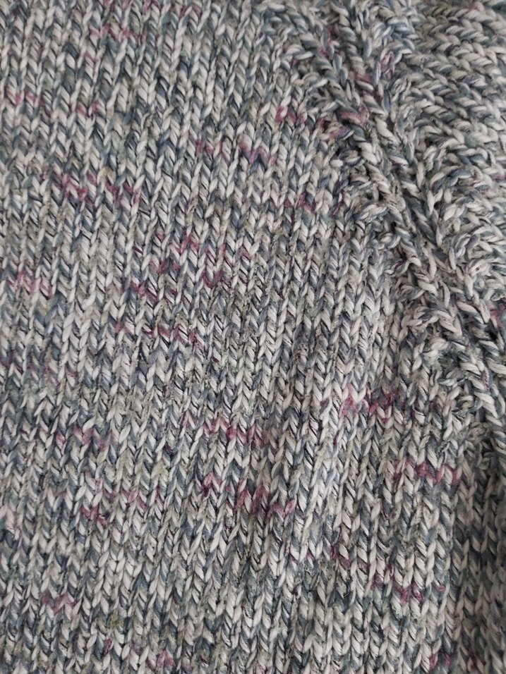 Gri Örgü Kadın Bisiklet Yaka Kazak - Görsel 4