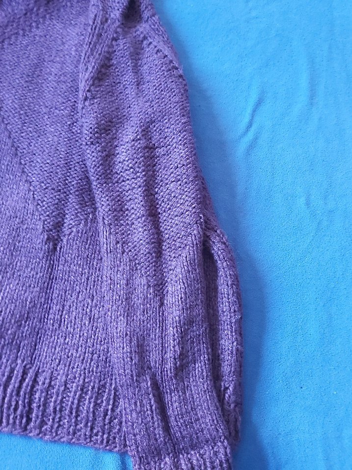 el örgüsü kapşonlu hırka - Görsel 4