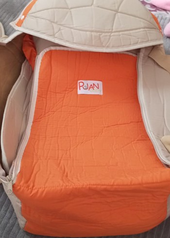 Turuncu Bebek Taşıyıcı puset ve kanguru - Görsel 2