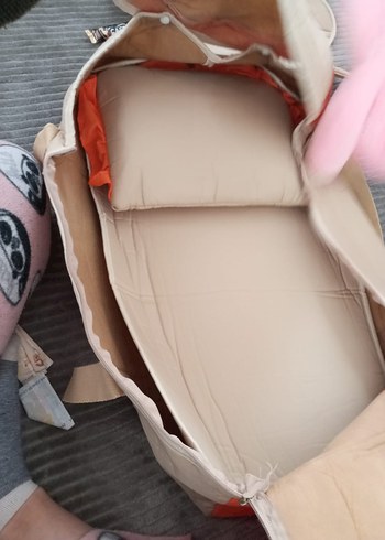Turuncu Bebek Taşıyıcı puset ve kanguru - Görsel 3