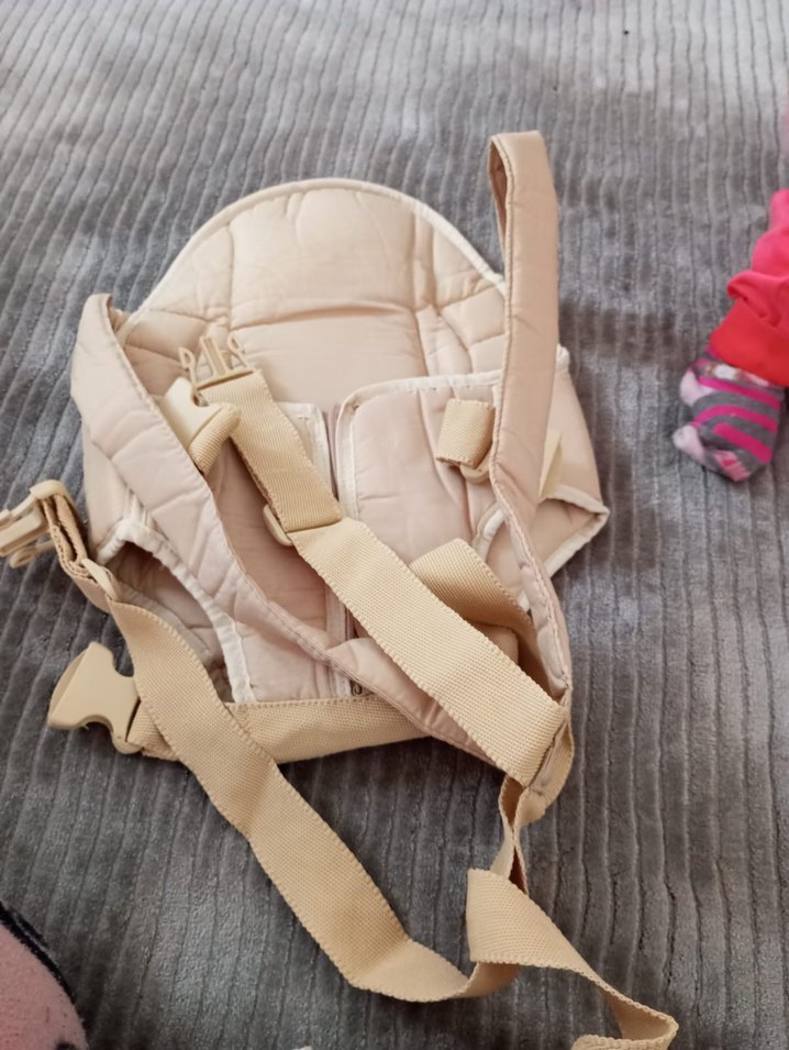 Turuncu Bebek Taşıyıcı puset ve kanguru - Görsel 5