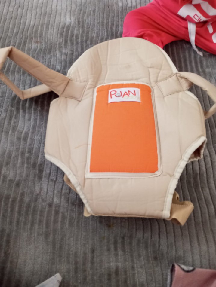 Turuncu Bebek Taşıyıcı puset ve kanguru - Görsel 4