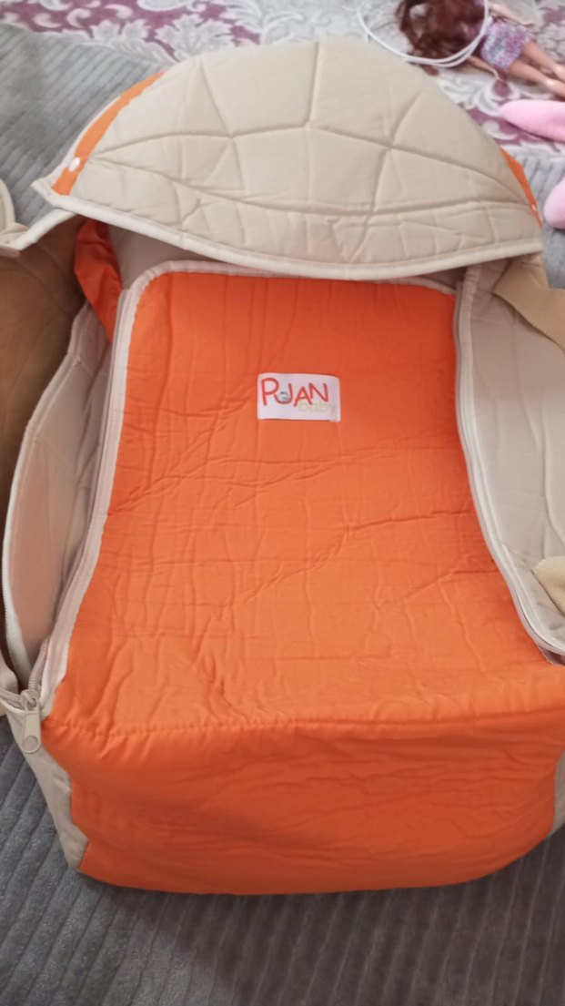 Turuncu Bebek Taşıyıcı puset ve kanguru - Görsel 2