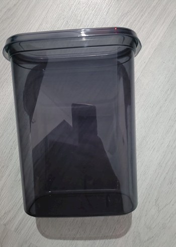 Gri Kapaklı Plastik Saklama Kabı - Görsel 3