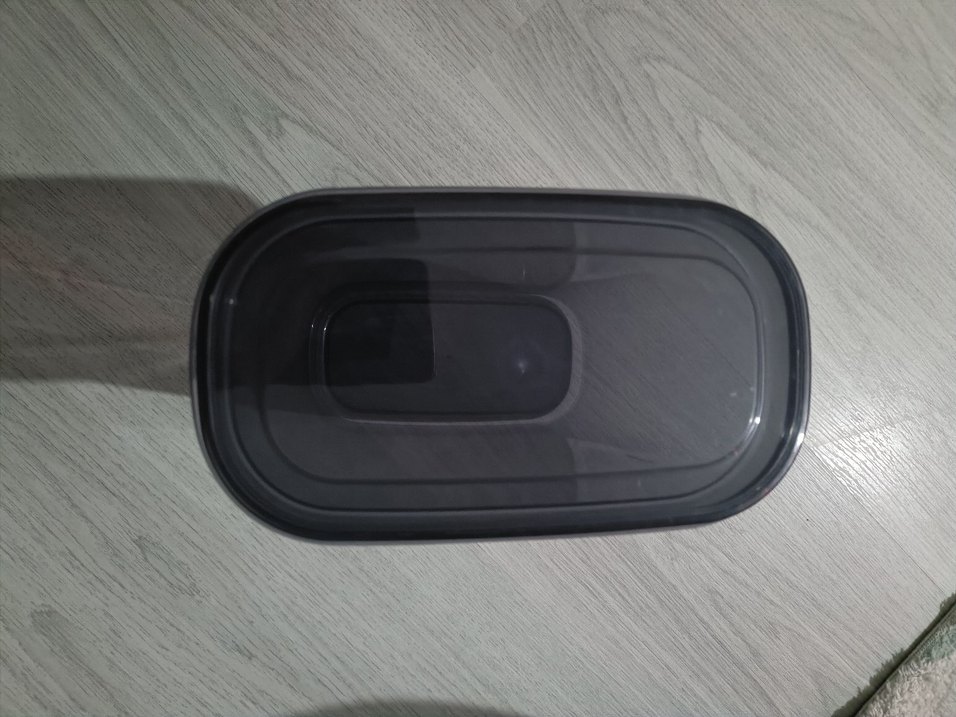 Gri Kapaklı Plastik Saklama Kabı - Görsel 2