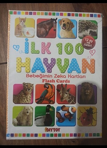 İlk 100 hayvan kartlarım