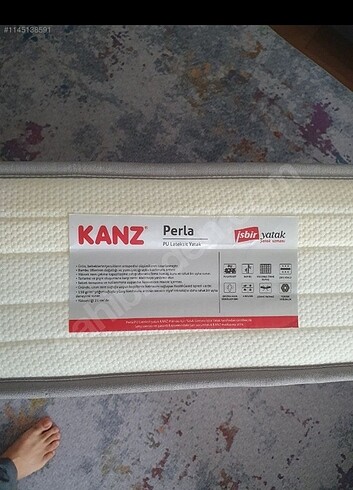 Kanz Perla Yatak 80/130 