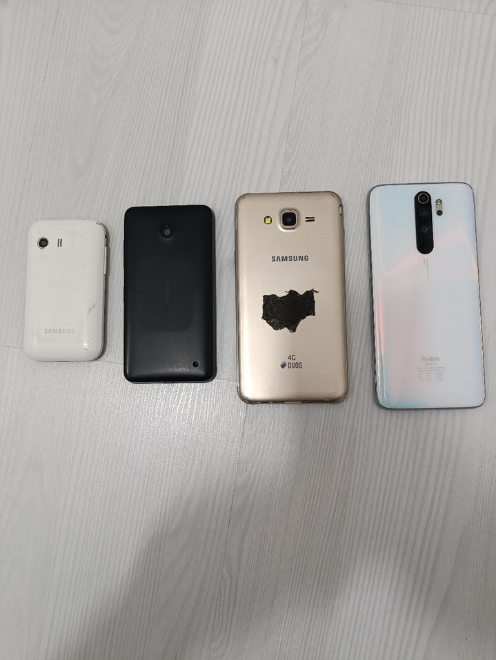 Dört Farklı Model Android Telefon Seti - Görsel 2