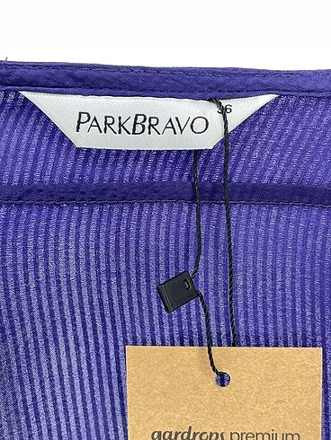 36 Beden mor Renk Park Bravo Bluz %70 İndirimli.