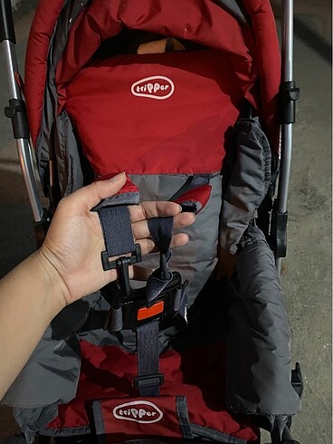 9- 18 kg Beden gri Renk Tripper çift yönlü bebek arabası