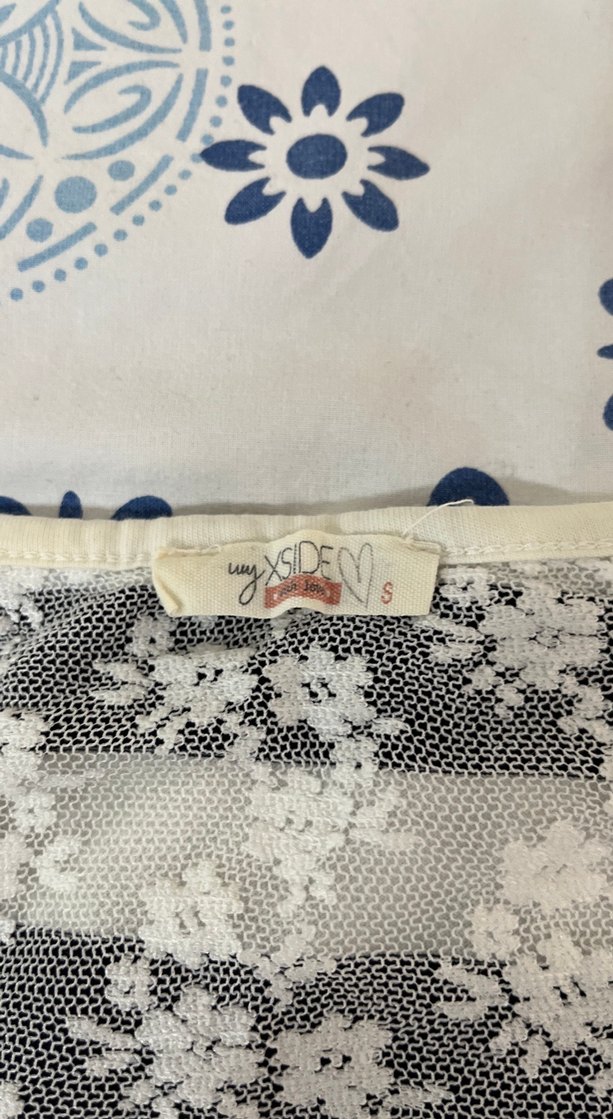 Lc waikiki Dantel Detaylı Kısa Kollu tişört - Görsel 2