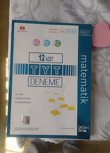 345 yayınları12'li matematik deneme kitabı