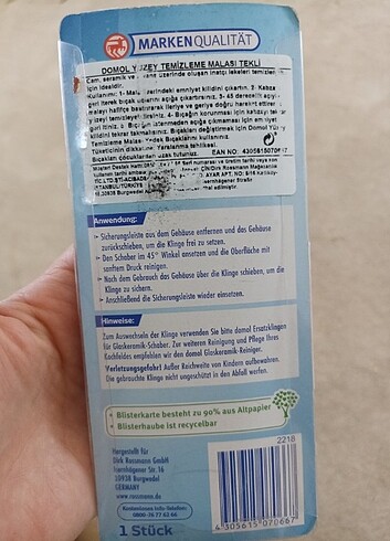 Diğer Domol(rossman) yüzey temizleme malası 