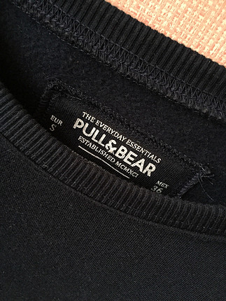 Pull and Bear Lacivert sweatshirt