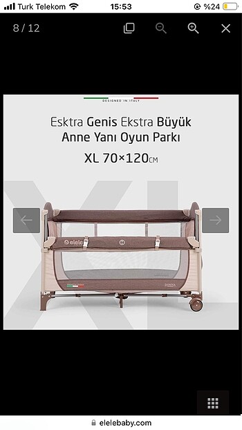 Elele park yatak