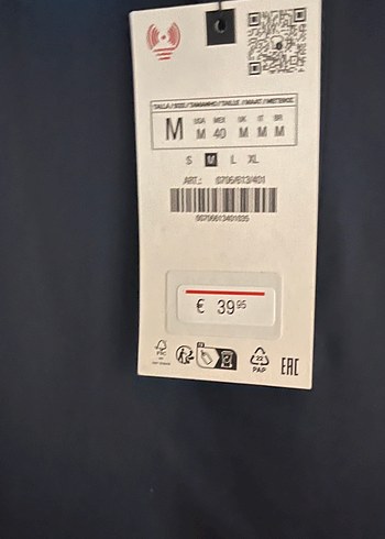 m Beden Lacivert Düğmeli Uzun Kollu Erkek Gömlek