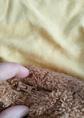 Erkek Çocuk Sarı Ayıcık Detaylı Sweatshirt - Görsel 3