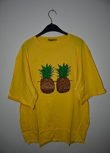 ANANAS AÇIK SARI BLUZ - TİŞÖRT 