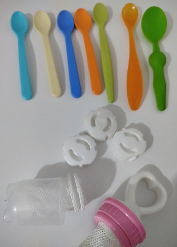 mama önlüğü,mama kaşığı, meyve filesi - Görsel 4