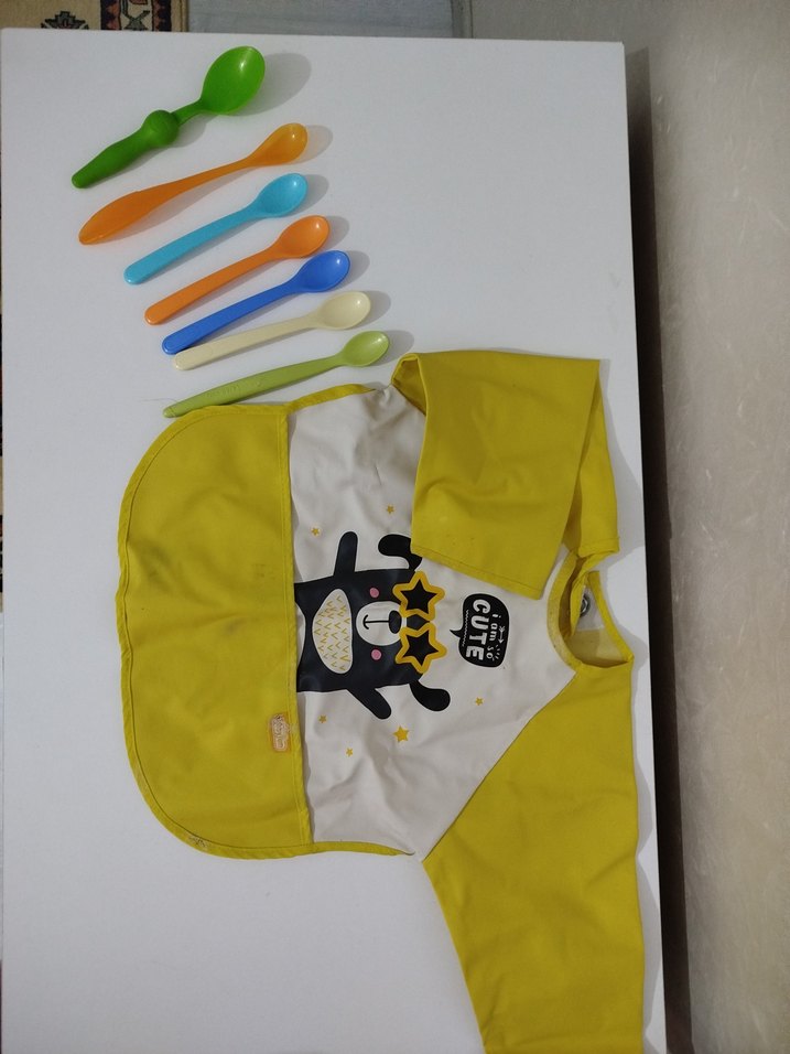 mama önlüğü,mama kaşığı, meyve filesi - Görsel 2