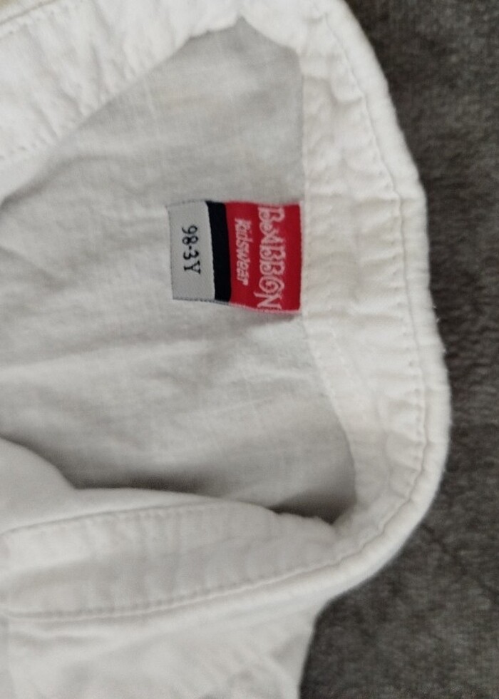 Yazlık gömlek li takim 12/24 ay arası  - Görsel 2