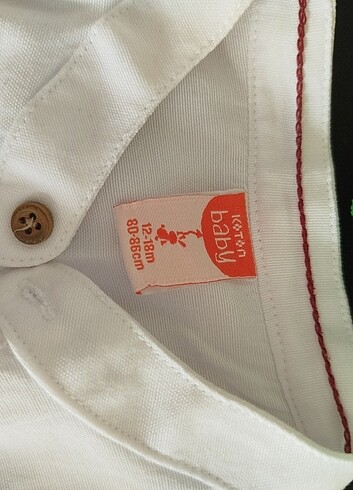 3 âdet gömlek 9/12ay - Görsel 5