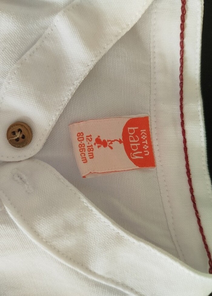 3 âdet gömlek 9/12ay  - Görsel 5