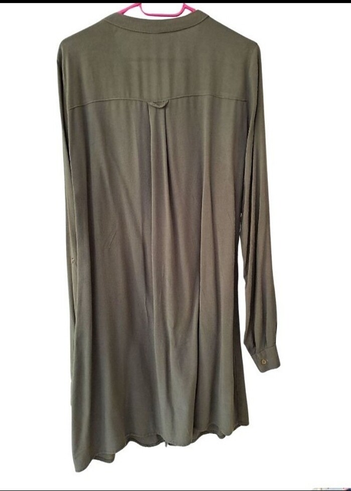 Viskon pamuklu gömlek 36 beden - Görsel 2