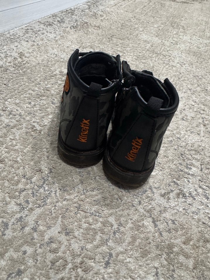 Gri Kamuflaj Erkek Çocuk Botu - Görsel 3