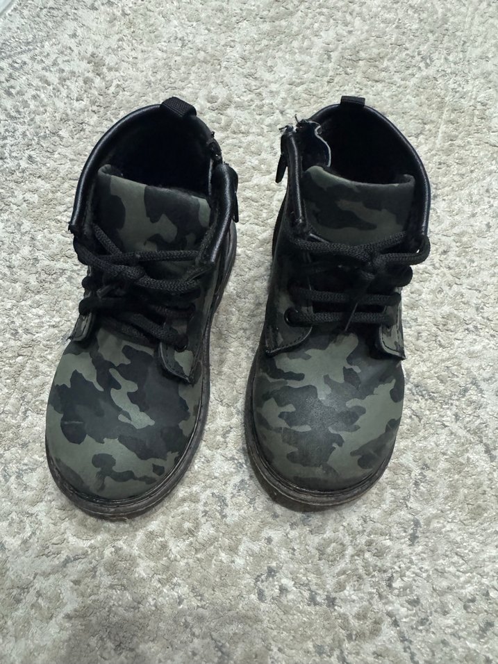 Gri Kamuflaj Erkek Çocuk Botu - Görsel 2