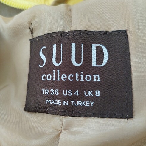 s Beden camel Renk Suud collectıon Trençkot 