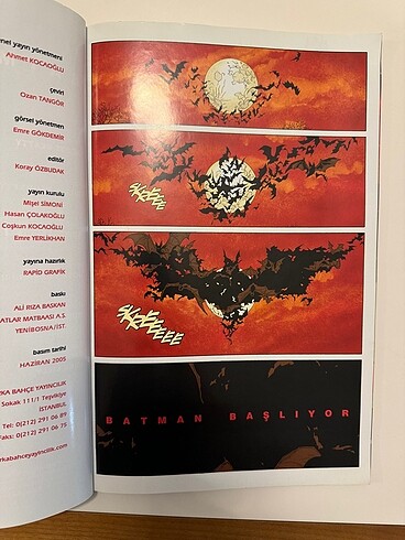 Batman Begins Film Özel Sayısı
