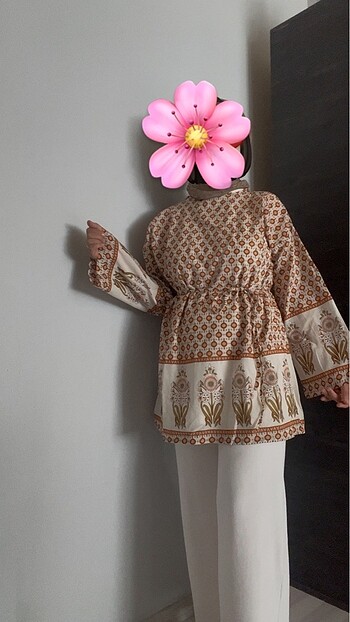 Desenli tunik