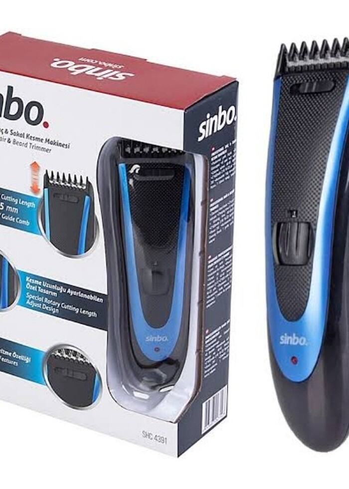 Şarjlı saç sakal tıraş makinesi lityum pil var  - Görsel 4