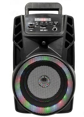 Bluetooth dijital taşınabilir anfi hoparlör  - Görsel 3