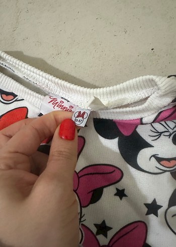 Renkli Baskılı Kız Sweatshirt - Görsel 4