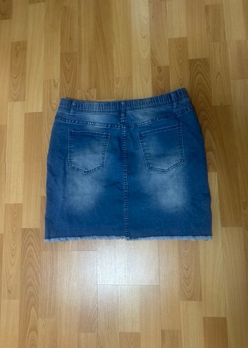 Mavi Mini Etek - Görsel 2