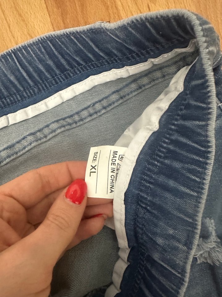 Mavi Mini Etek - Görsel 3