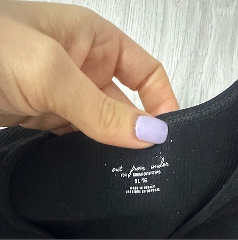 xl Beden Crop siyah