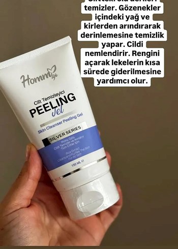 HomnLife Silver Series Peeling Jel 150 ml - Görsel 2