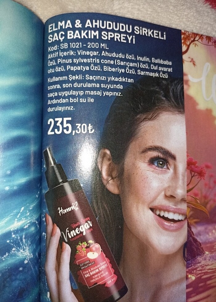 Saç bakım spreyi  - Görsel 2