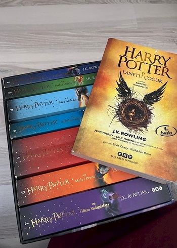 Harry Potter 7 Kitap Seti - J.K. Rowling +Lanetli Çocuk
