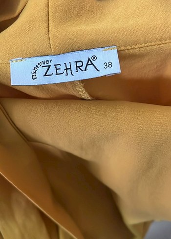 Kadın Sarı Uzun Salaş Kimono - Görsel 3