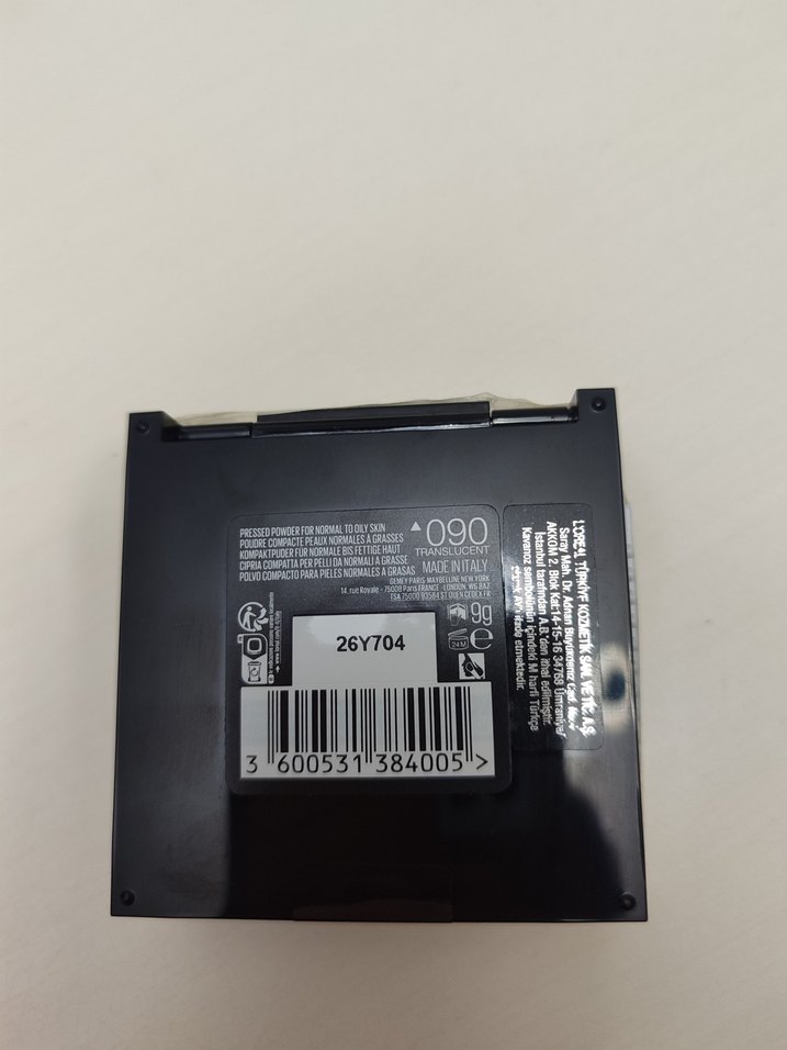 Maybelline Fit Me Mat Pudra Siyah - Görsel 2