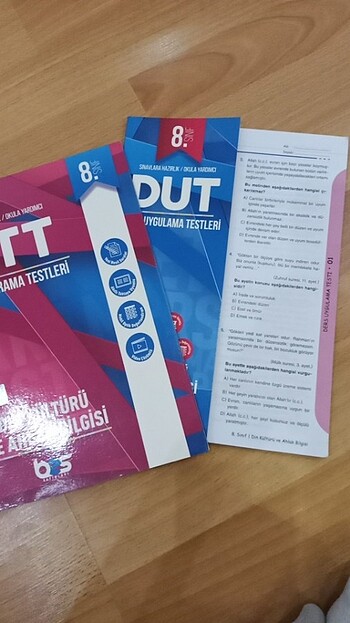 8. Sınıf Din kültürü test kitabı 